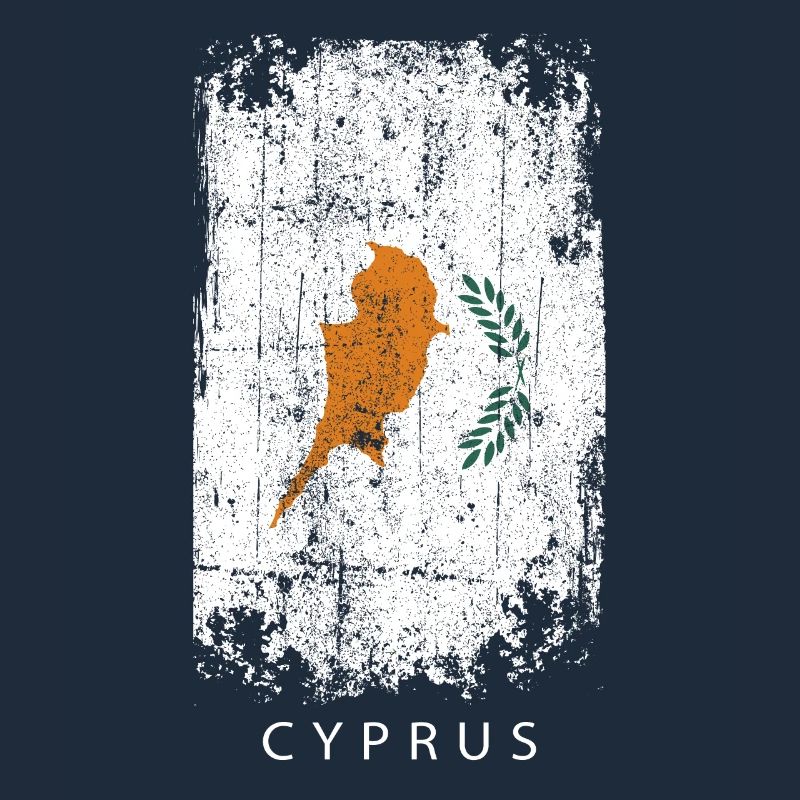 Souvenir avec le drapeau du pays de Chypre