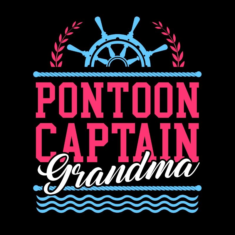 Pontoon Kapitän Oma Pontoon Pontoonboot Geschenk