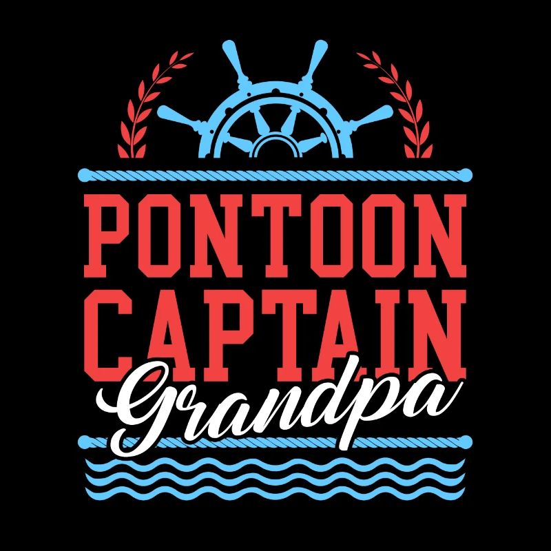 Pontoon Kapitän Opa Pontoon Pontoonboot Geschenk