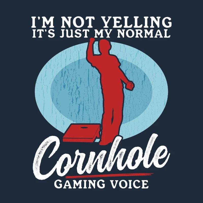 Cornhole Player Blind Hole Bean Bag Gift