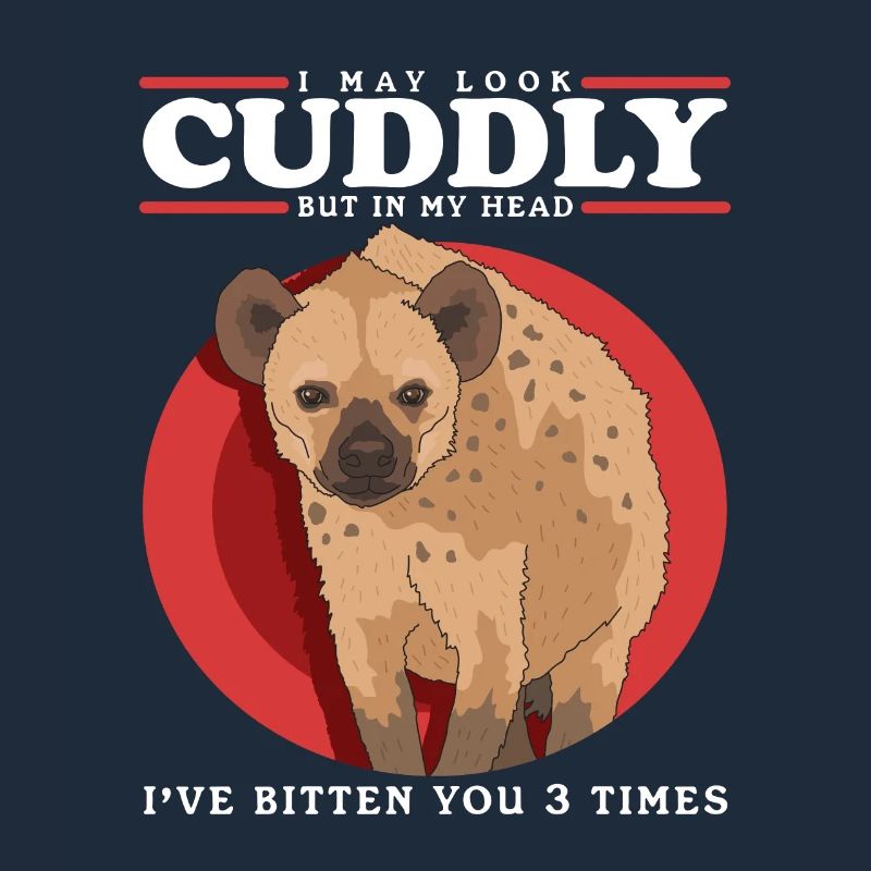 Hyäne Hyänen Tüpfelhyäne Geschenk