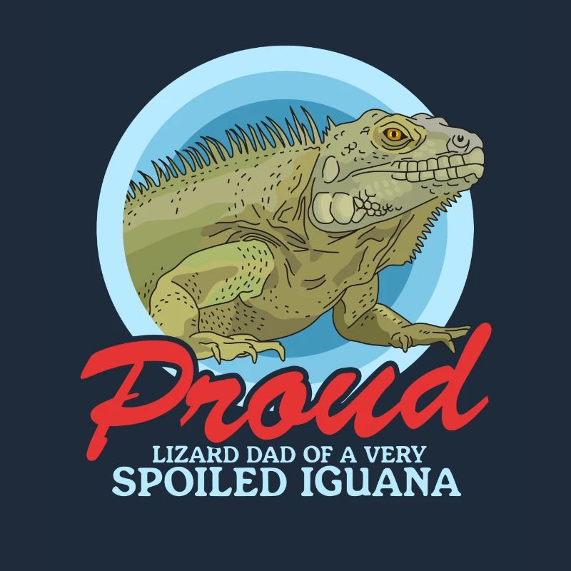Iguana Dad | Reptile Lizard Iguanas Gift
