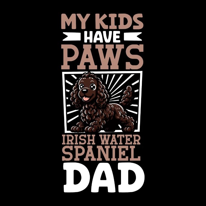 Irish Water Spaniel Dad