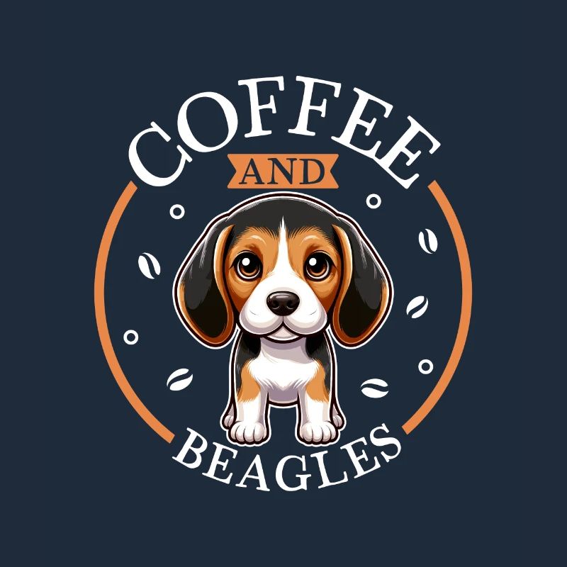 Kaffee und Beagle
