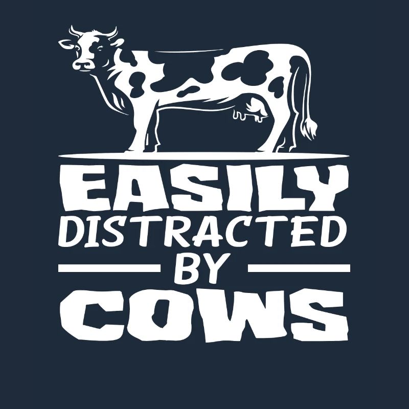 Facilement distrait par les vaches