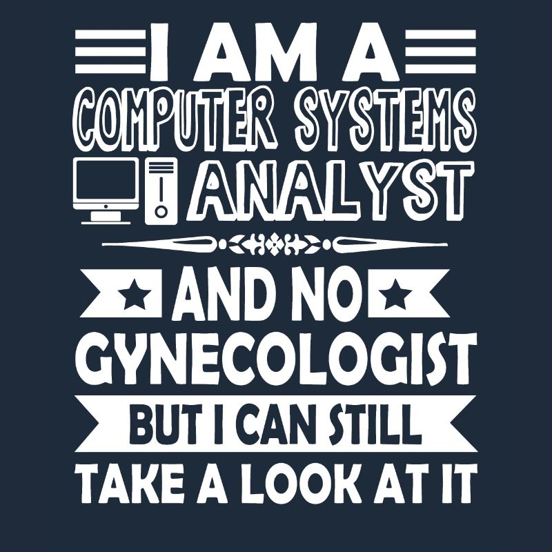 I Am A Computer Systems Analyst