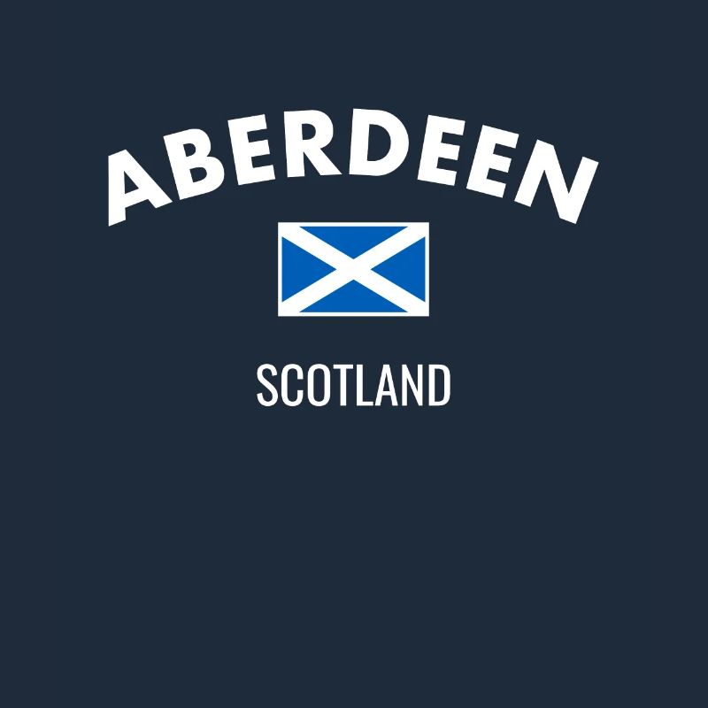 Aberdeen Ecosse Ecosse Drapeau Ecossais Ecosse