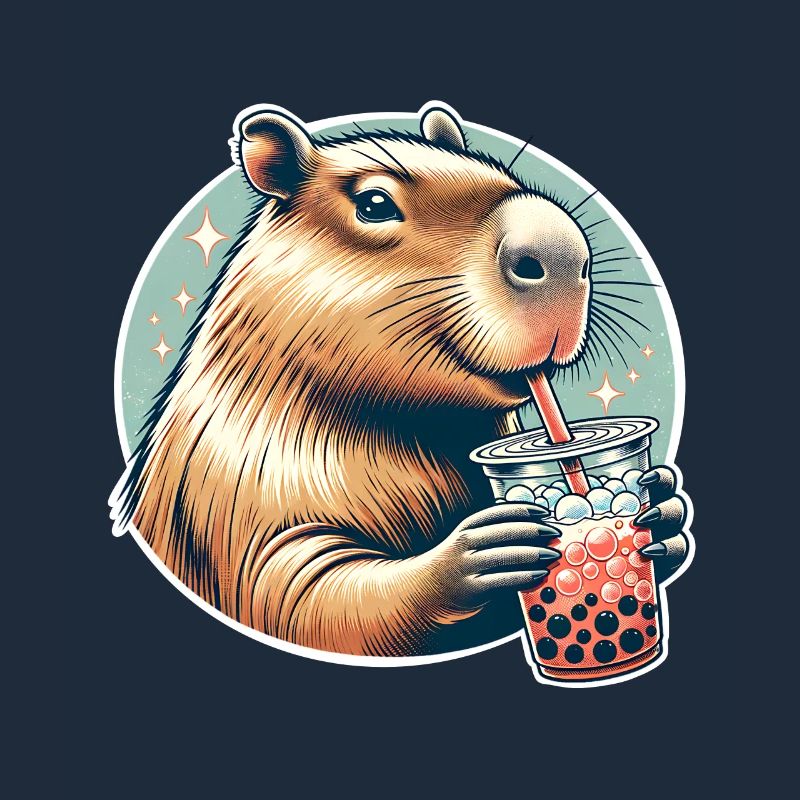 Capybara Bubble Tea