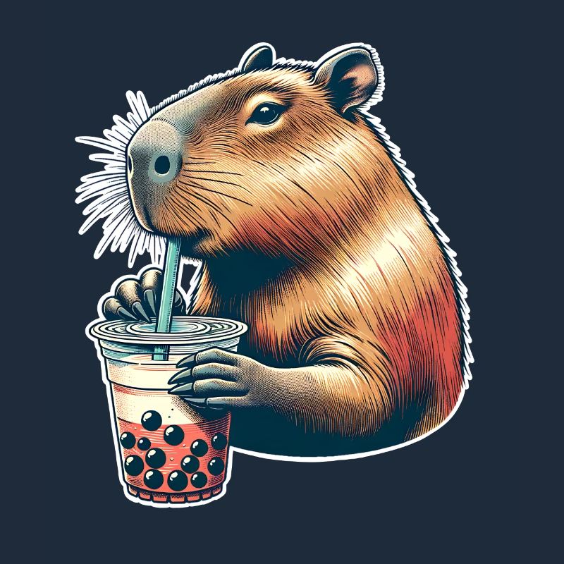 Capybara Bubble Tea