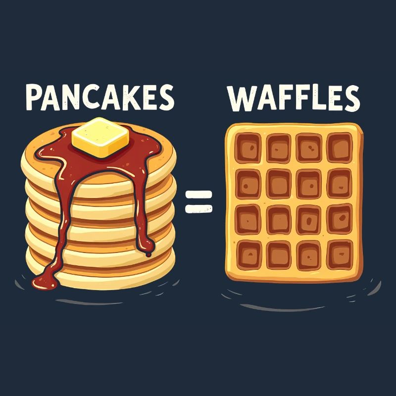 Pancakes and waffles