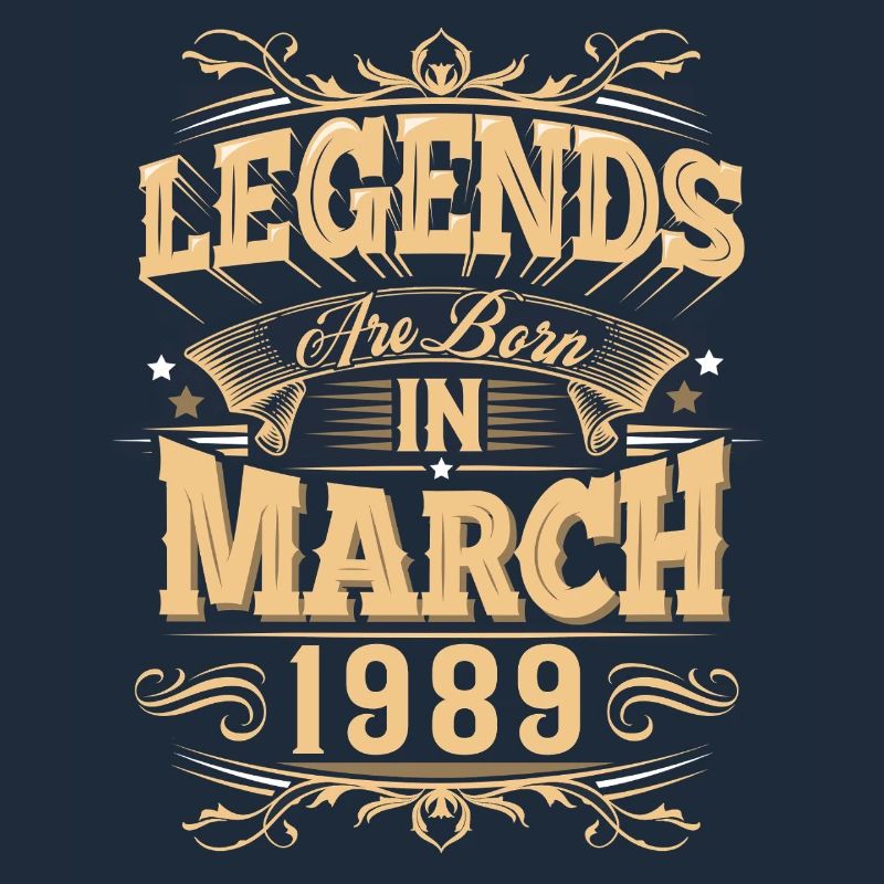 März 1989 Geburtstag Legende