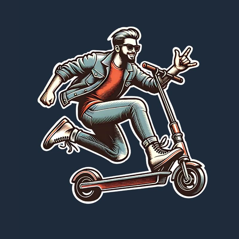 Tretroller E-Scooter E-Roller