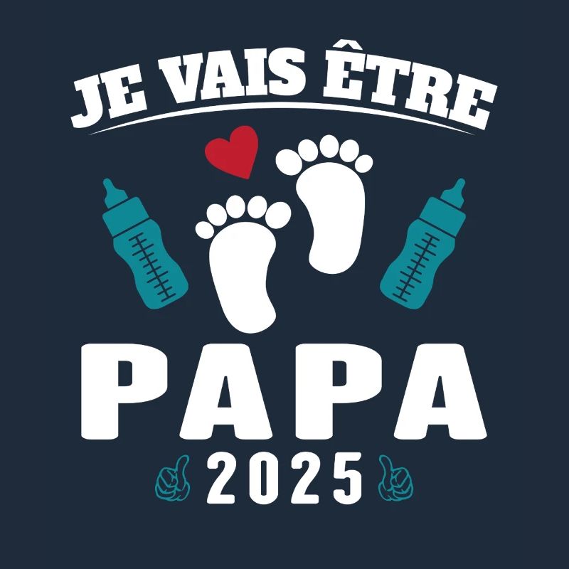Mann Papa wird 2025 Geschenk
