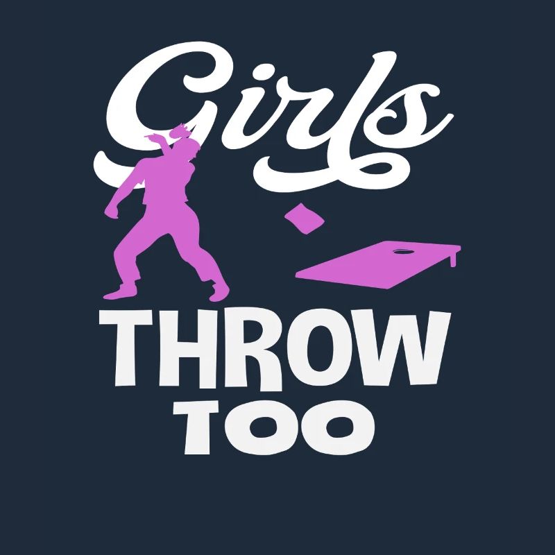 Cornhole Lover Girls Throw Also
