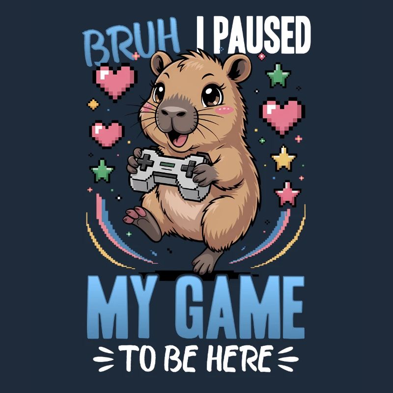 Capybara Gamer Gaming
