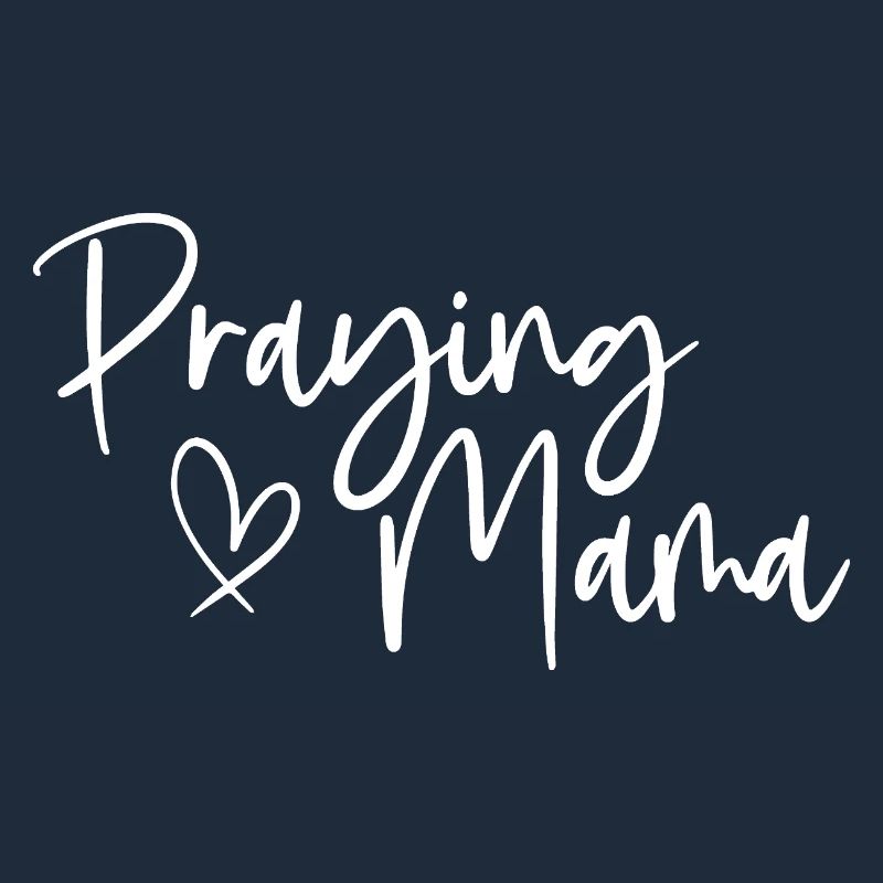 Praying Mama Expression sincère pour les mamans dévouées