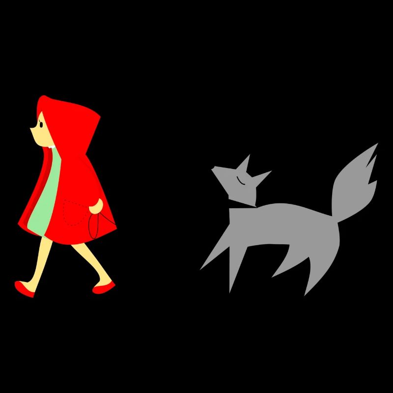 Rotkäppchen und der Wolf