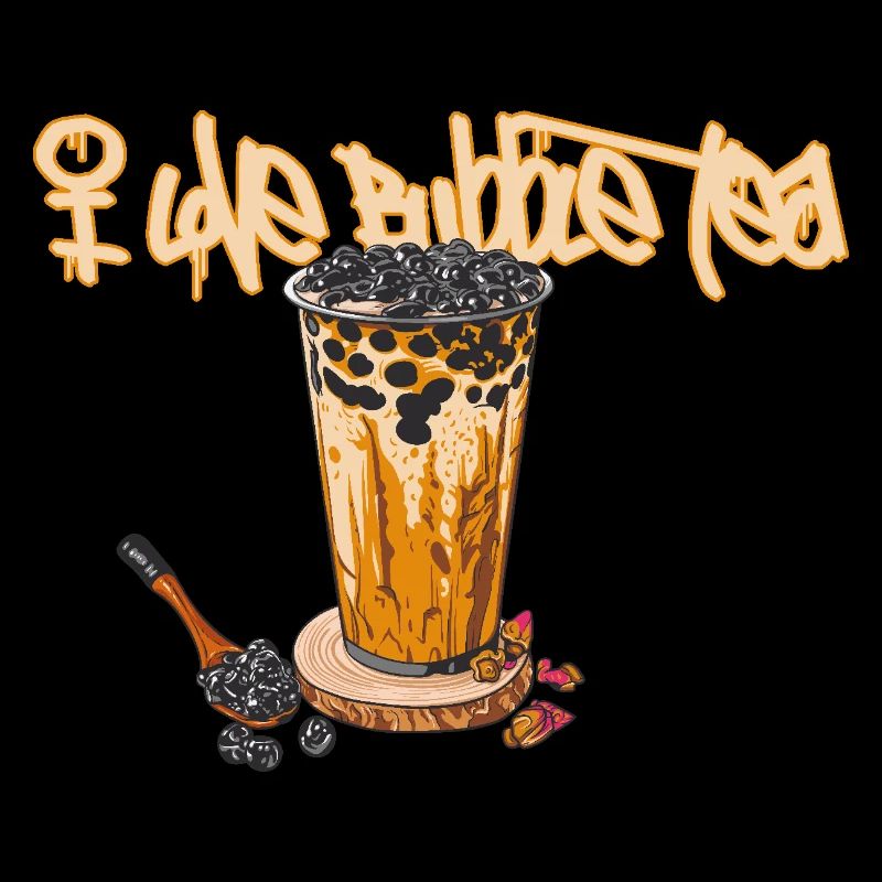 Bubble Tea // Illustration