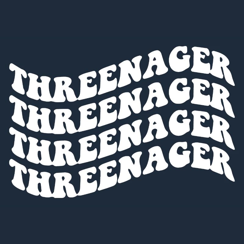 Threenager Toddler Third Three Year old Fun