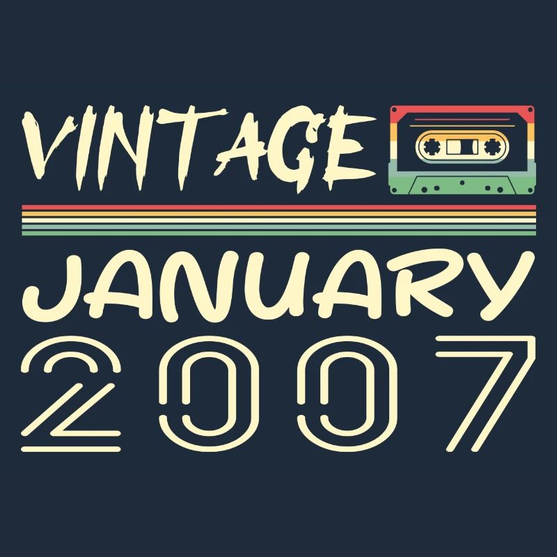 Vintage Janvier 2007 - Anniversaire Janvier 2007