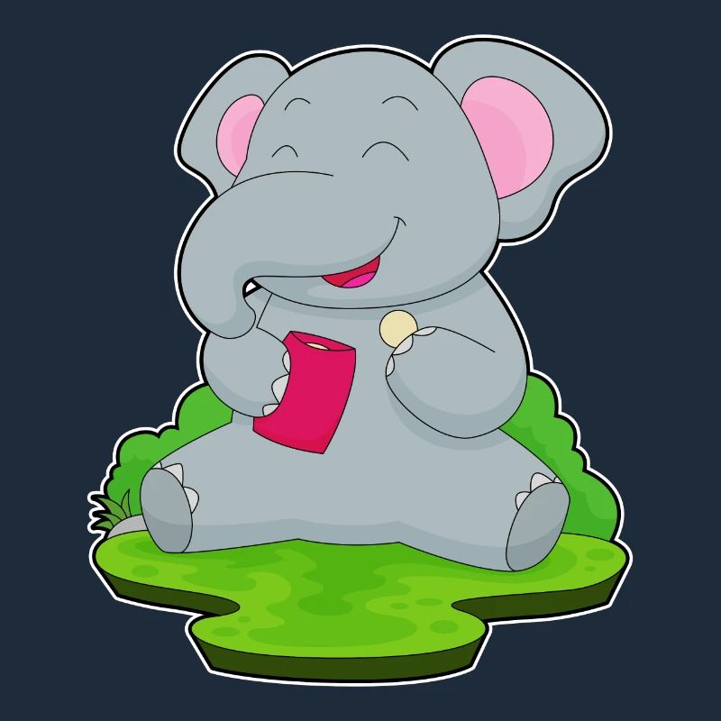 Chips de sac de chips d’éléphant