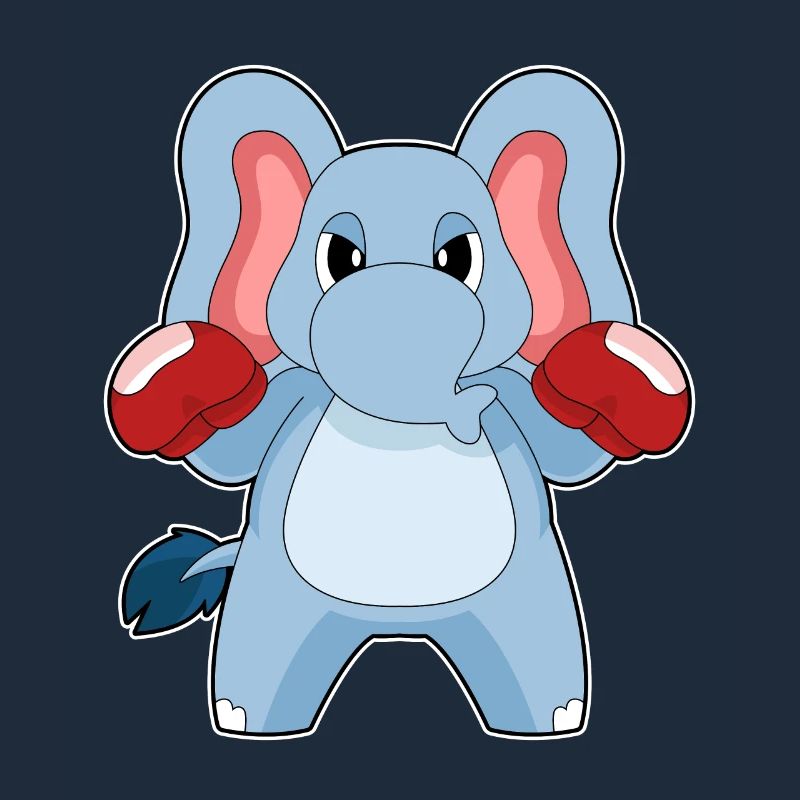 Elefant Boxer Boxhandschuhe Boxen