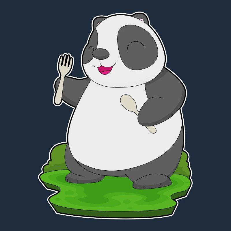 Panda Spoon Fork