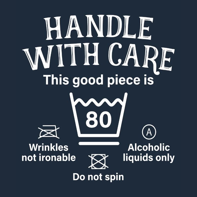Handle With Care Eighty Gift 80th Birthday