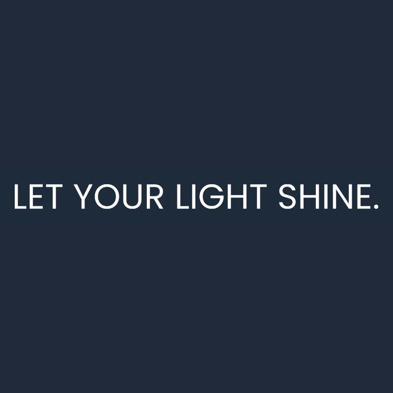 DZ00011 Let Your Light Shine