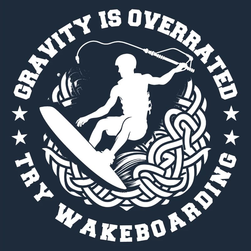 Schwerkraft wird überschätzt Versuchen Sie Wakeboarden