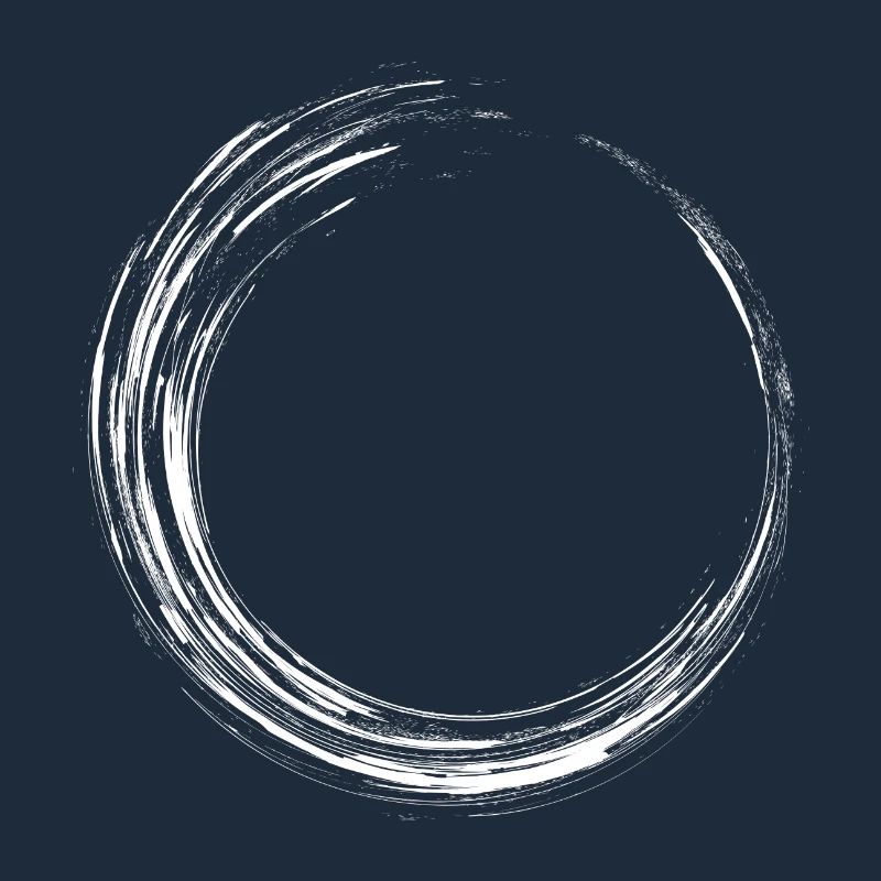 Circle Design Variant Nouveau Weß