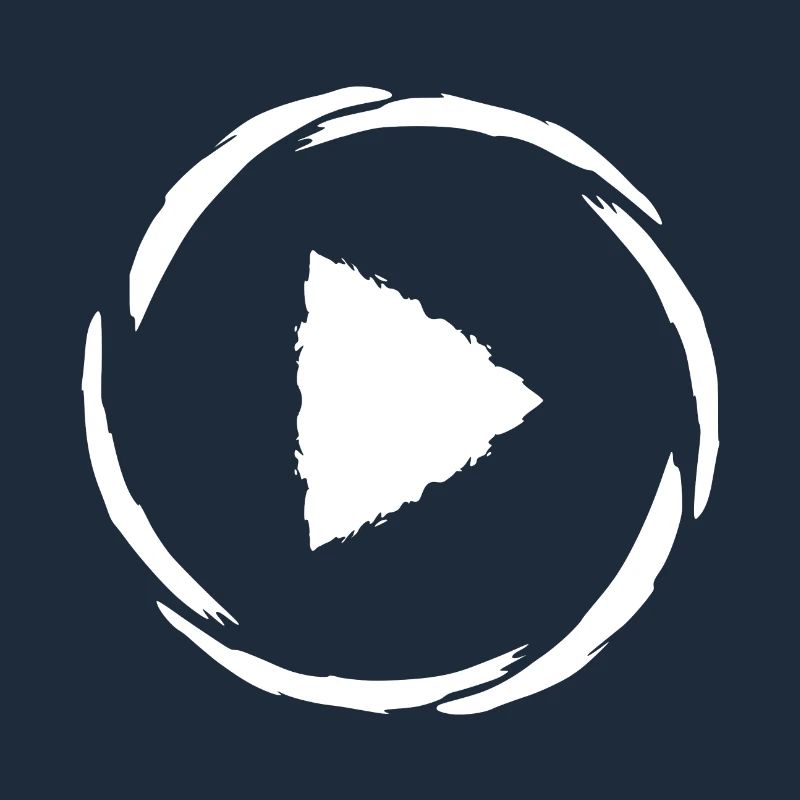 Play symbol button button