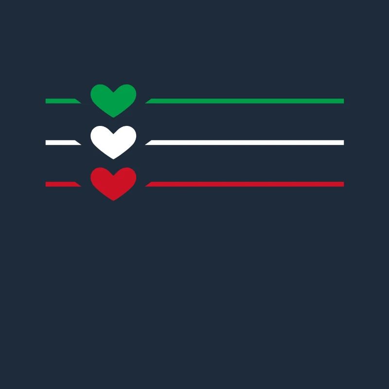 Iran Flag Heart