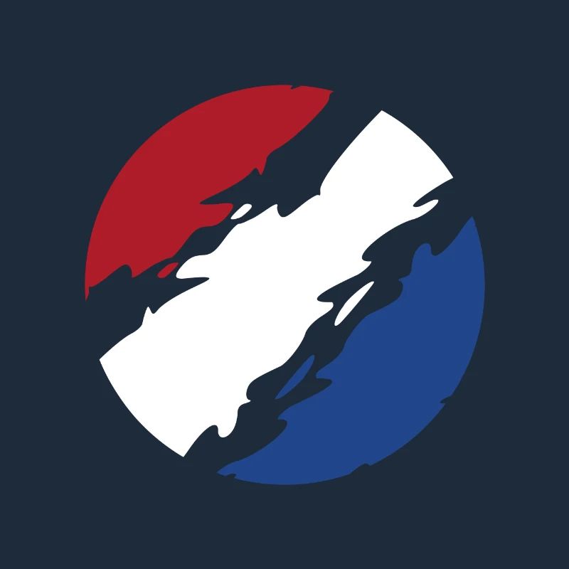 Pays-Bas Drapeau Drapeau Cercle