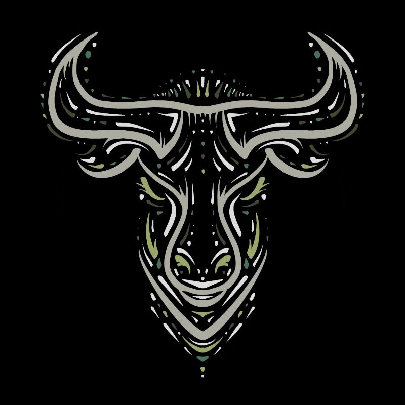 Taurus / Stier / Sternzeichen / Wikinger / Tattoo