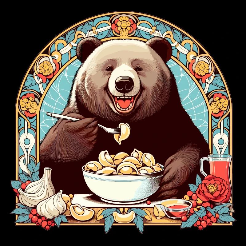 Pelmeni Bär Geschenk