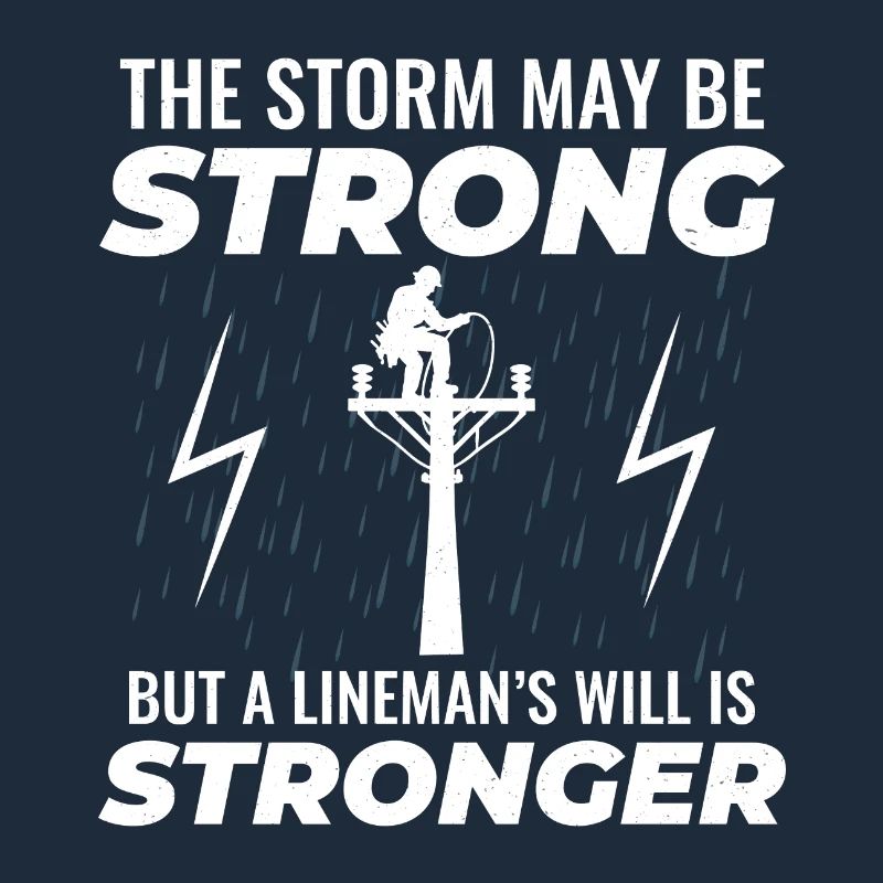 Lineman Strong Storm Will Power Grid Hero