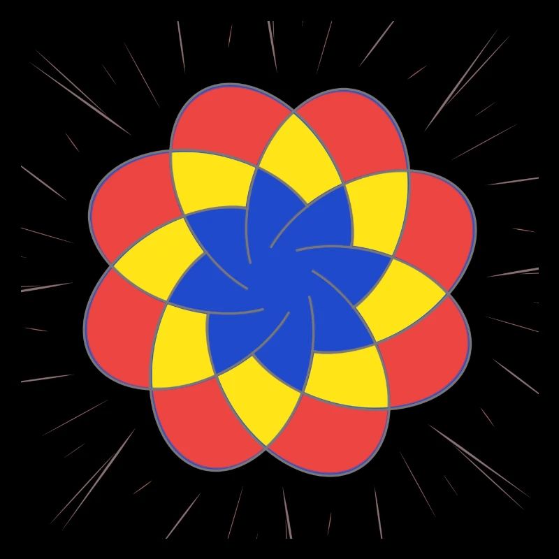 Abstrait avec un motif