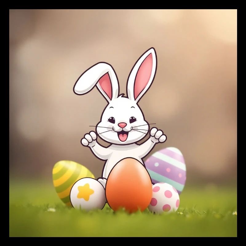 Lustiger Osterhase & Freunde