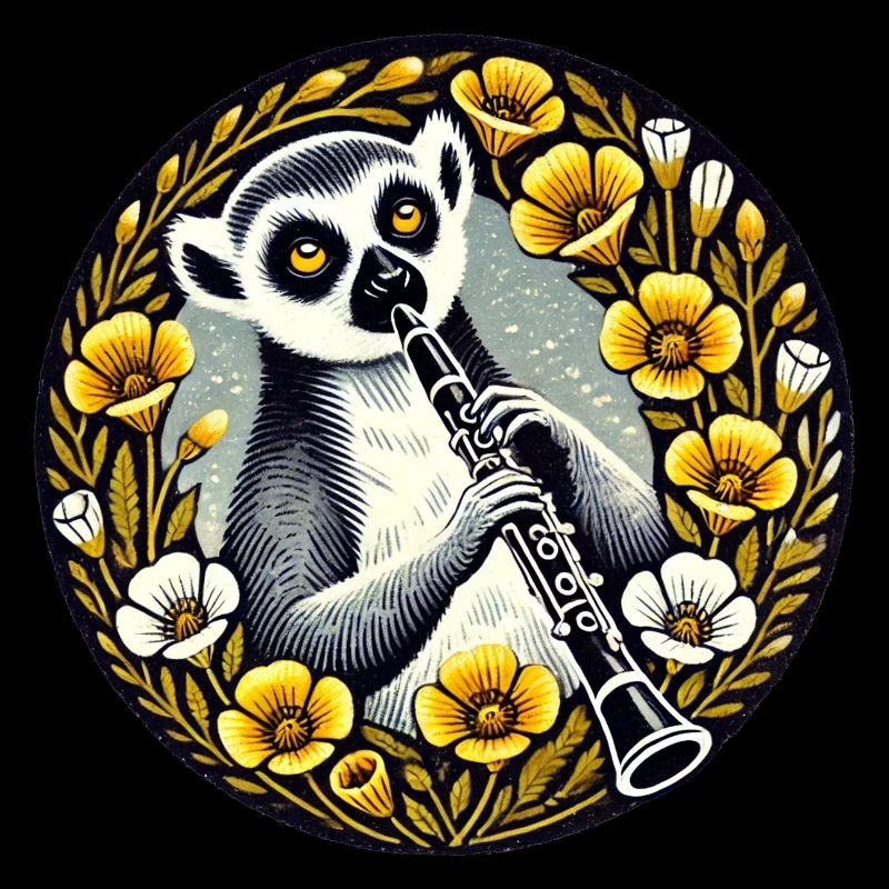 Clarinet Lemur
