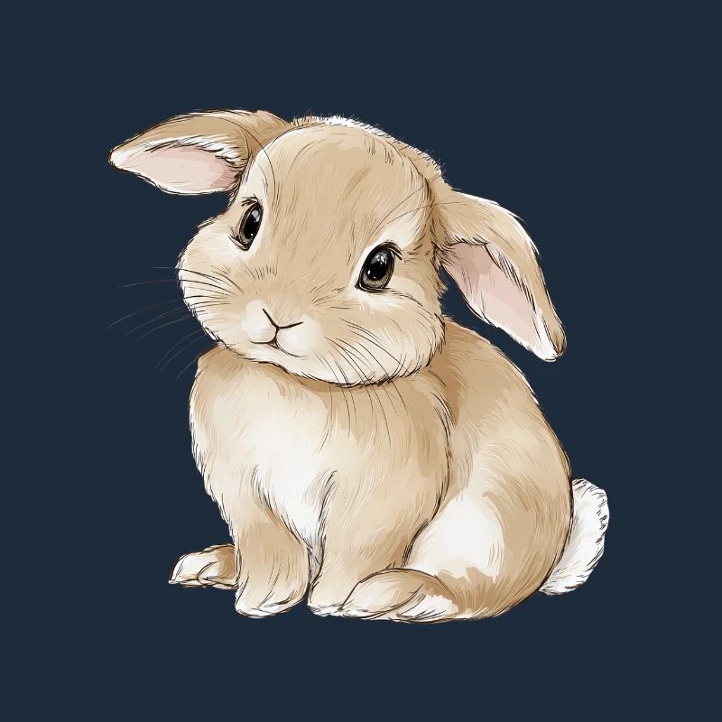 Mignon bébé lapin lapin