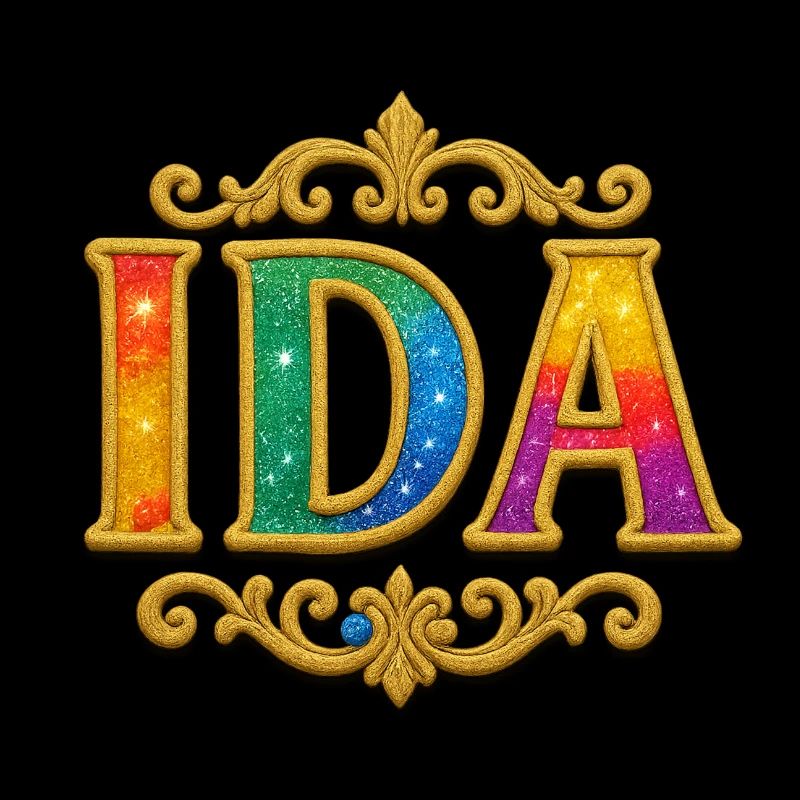 IDA Glitter Gold Sequins