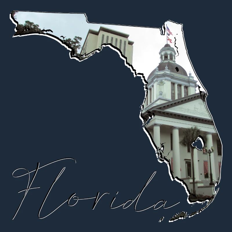 Florida State Capitol in Florida Map FL