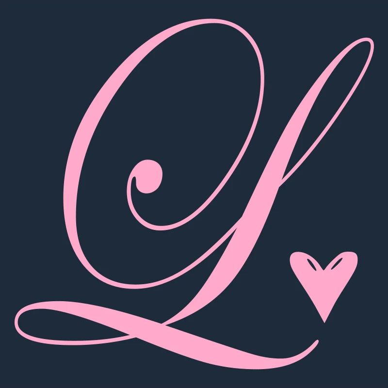 Monogramme L Cœur Vigne