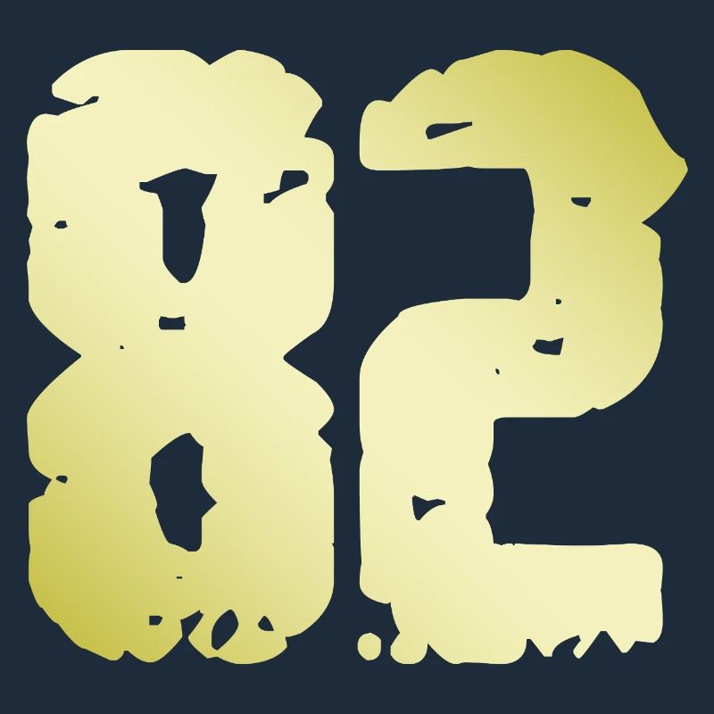 82 Number Vintage