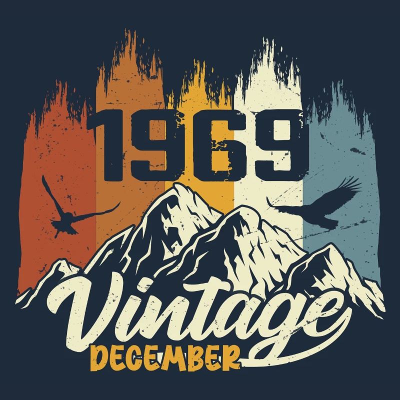 Geburtstagsgeschenk geboren im Dezember 1969
