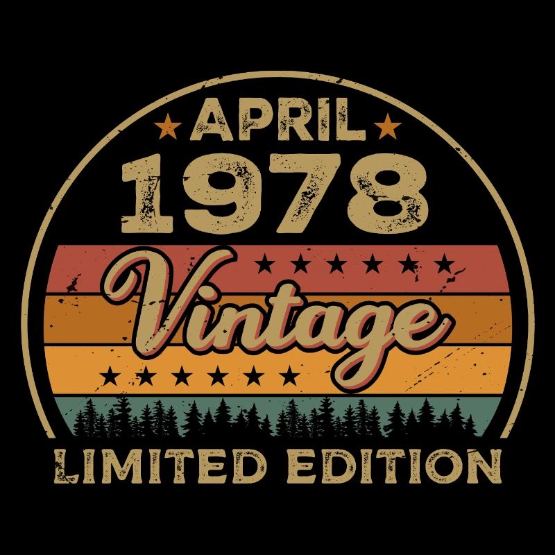 April 1978, Geburtstag April 1978, gift April 1978