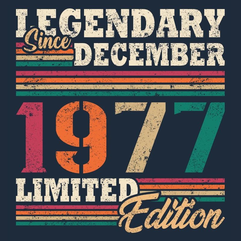 Légendaire Décembre 1977 édition limitée