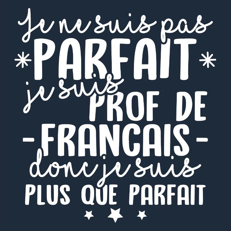 Je suis prof de francais