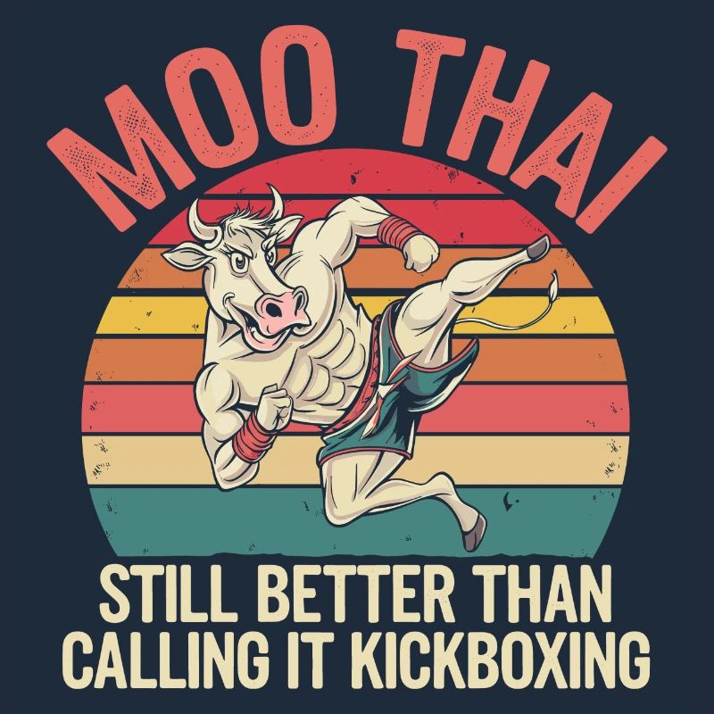 Conception créative de cadeaux Muay Thai